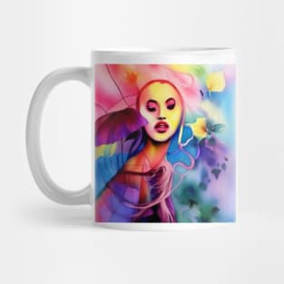 Watecolor girl Mug